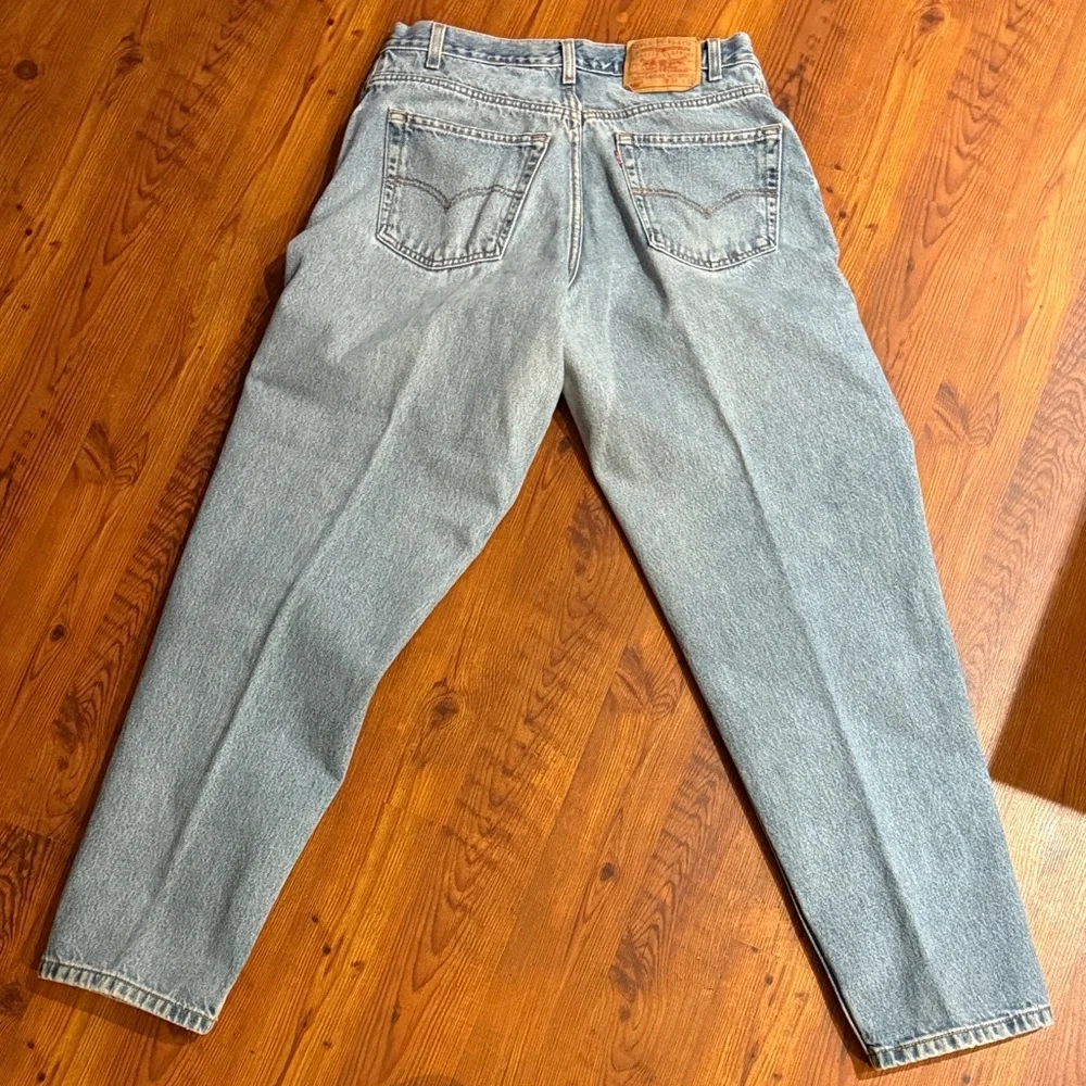 Levi's 560 Light Blue Straight Men's Jeans - Picture 4 of 4